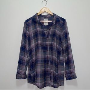 American Eagle Boyfriend Fit Babydoll Flannel